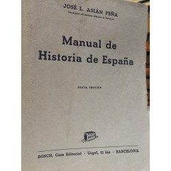MANUAL DE HISTORIA DE ESPAÑA
