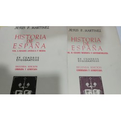 HISTORIA DE ESPAÑA Volumen I y II En Cuadros Esquemáticos
