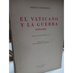 EL VATICANO Y LA GUERRA 1939-1940