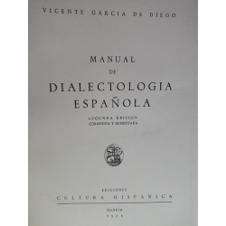 MANUAL DE DIALECTOLOGÍA ESPAÑOLA