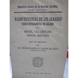 RAZÓN UNIVERSAL DE LOS  JARABES SEGÚN INTELIGENCIA DEL GALENO