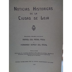 NOTICIAS HISTÓRICAS DE LA CIUDAD DE LOJA