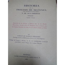 HISTORIA DE LA DIÓCESIS DE SIGUENZA Y DE SUS OBISPOS 1898-1945