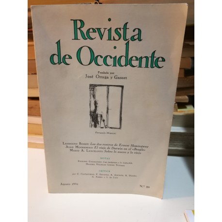 REVISTA DE OCCIDENTE Fundada por Ortega y Gasset