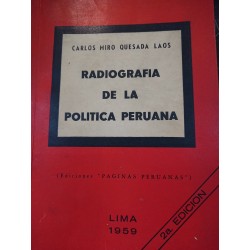 RADIOGRAFÍA DE LA POLÍTICA PERUANA