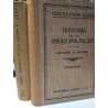 HISTORIA DE LAS IDEAS POLÍTICAS 2 Tomos  Colección LABOR Biblioteca de Iniciación Cultural