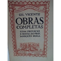 OBRAS COMPLETAS Con prefacio e Notas do Prfo. Marques Braga
