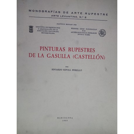 PINTURAS RUPESTRES DE LA GASULLA Castellón