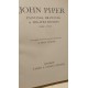 JOHN PIPER Paintings, Drawings & Theatre Designs 1932-1954