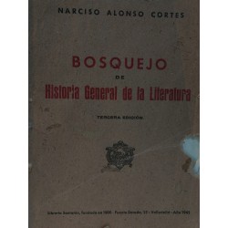 BOSQUEJO DE HISTORIA GENERAL DE LA LITERATURA