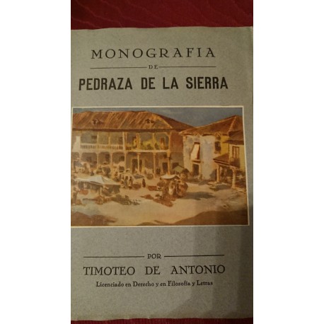 MONOGRAFÍA DE PEDRAZA DE LA SIERRA