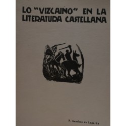 LO" VIZCAÍNO" EN LA LITERATURA CASTELLANA