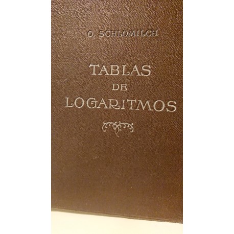 TABLAS DE LOGARITMOS TRIGOMÉTRICAS Y DE CONSTANTES USUALES