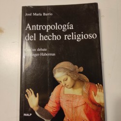 ANTROPOLOGÍA DEL HECHO RELIGIOSO