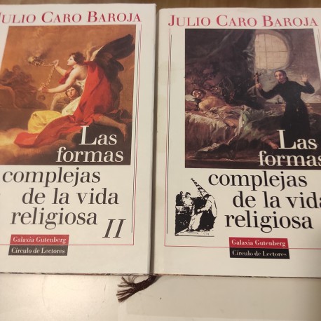 LAS FORMAS COMPLEJAS DE LA VIDA RELIGIOSA 2 Tomos