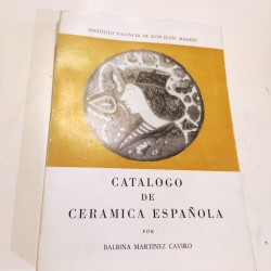 CATÁLOGO DE CERÁMICA ESPAÑOLA