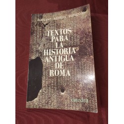 TEXTOS PARA LA HISTORIAANTIGUA DE ROMA