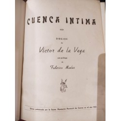 CUENCA ÍNTIMA Dibujos de Víctor de la Vega