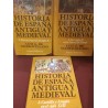 HISTORIA DE ESPAÑA ANTIGUA Y MEDIEVAL 3 Tomos