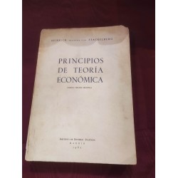 PRINCIPIOS DE TEORÍA ECONÓMICA