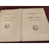 POEMA DEL MIO CID 2 Tomos Facsímil: Códice de Per Abat Biblioteca Nacional/Edición paleográfica de R. Menéndez Pidal