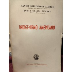 INDIGENISMO AMERICANO