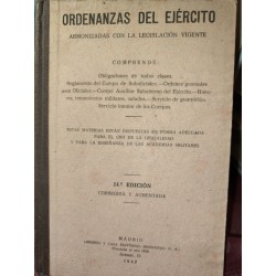 ORDENANZAS DEL ÉJERCITO