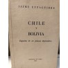CHILE Y BOLIVIA Esquema de un proceso diplomático
