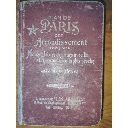 PLAN DE PARIS par Arrondissement