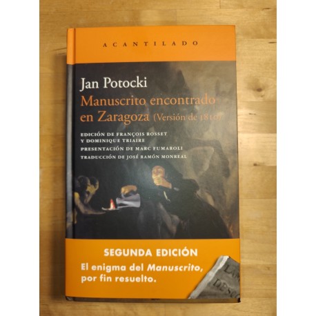 MANUSCRITO ENCONTRADO EN ZARAGOZA